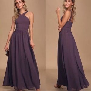 Lulu’s Air of Romance Dusty Purple XS